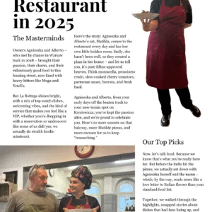 Full Page Advertisement