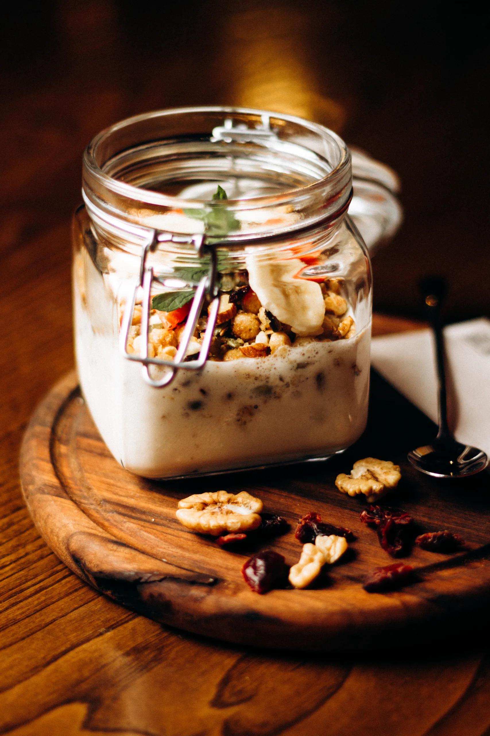 DAILY FRESH food photography — breakfast jar